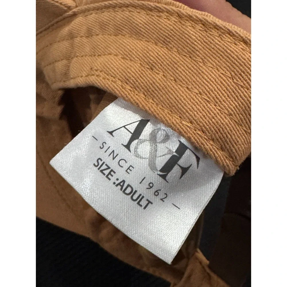 Abercrombie & Fitch Baseball Cap Mens One Size Khaki Royal Gorge Bridge Park Hat